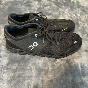 On Running Black Athletic Shoes